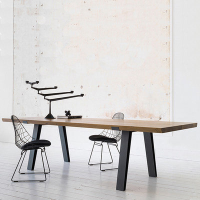 北欧会议桌实木办公桌