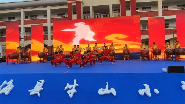 东海县武术运动协会积极推广武术进校园活动